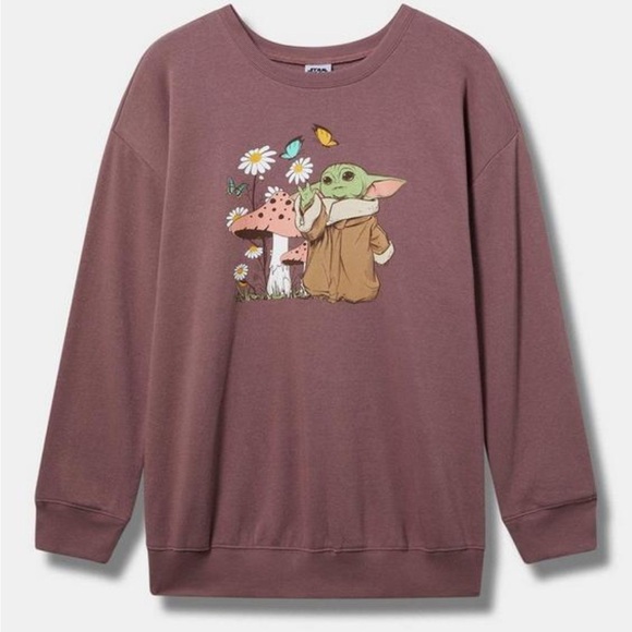 torrid Tops - Torrid Grogu Sweatshirt NWT